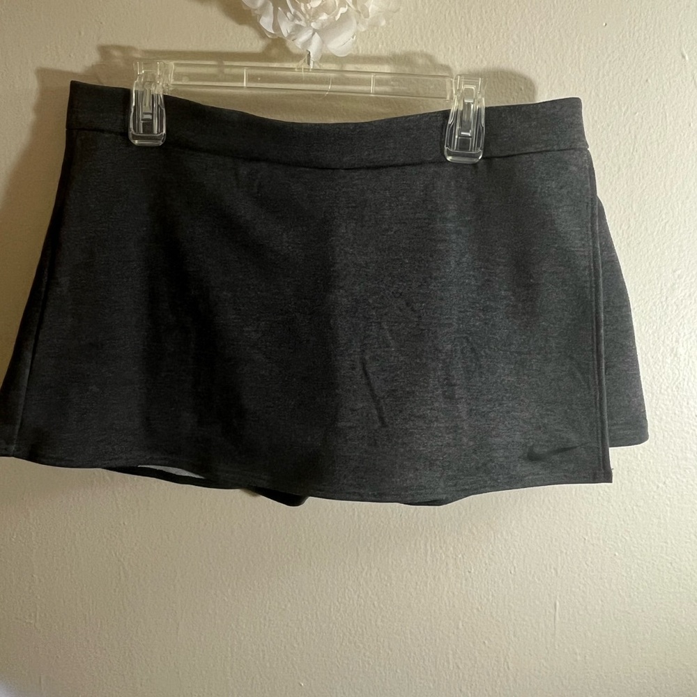 Grey Nike Dri-Fit Tennis Skort